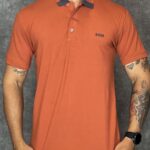 Polo Hugo Boss Laranja G