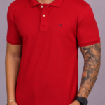 Polo Tommy - Tradicional Vermelho M
