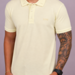 Polo Hugo Boss Amarelo G