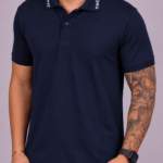 Polo Colcci Azul Marinho M