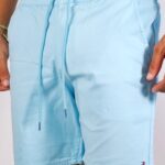 Short Sarja Tommy Azul Claro P
