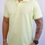 Polo Calvin Klein Amarelo P