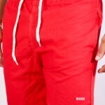 Short Linho Hugo Boss Vermelho M