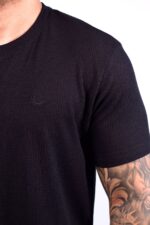 Básica Fred Perry - Texturizada Preto GG - Imagem 2