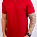 Básica Ralph Lauren - Pima Jersey Vermelho GG