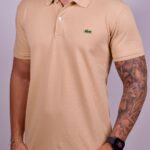Polo Lacoste Tradicional Bege P