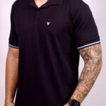 Polo Dom Vigor Preto P