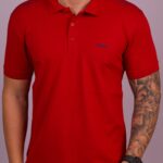 Polo Boss - Exclusiva Vermelho M