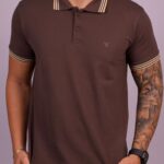 Polo Dom Vigor Marrom Escuro M