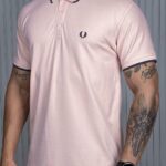 Polo Fred Perry Rosa P