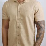 CAMISA LINHO M. CURTA CALVIN KLEIN  M