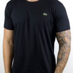 Camiseta Básica Lacoste Preto P