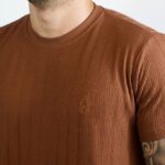 Básica Texturizada Ralph Lauren Marrom P