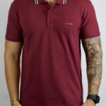 Polo Calvin Klein Vinho P