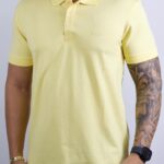 Polo Hugo Boss Amarelo G
