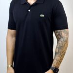 Polo Lacoste Tradicional Preto P