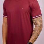 Básica Tommy - Pima Jersey Bordo M