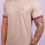 Básica Tommy - Pima Jersey Bege M