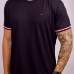 Básica Tommy - Pima Jersey Preto GG