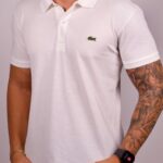 Polo Lacoste Tradicional Off-White G