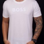 Camiseta Hugo Boss - Pima Jersey Branco G