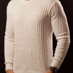 Suéter Tricot Bege P