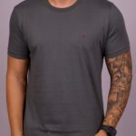 Básica Aramis - Pima Jersey Cinza GG