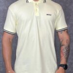 Polo Hugo Boss Amarelo G