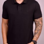 Polo Lacoste Paris - Confort Preto P