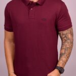 Polo Lacoste Paris - Confort Bordo M