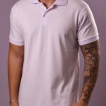 Polo Hugo Boss - Clássica Branco M