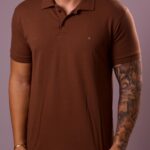Polo Aramis Marrom G