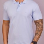 Polo Aramis - Monocromática Azul Claro GG