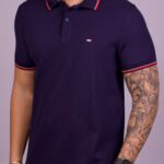 Polo Diesel - Small Azul Marinho M