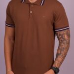Polo Dom Vigor Marrom GG