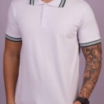 Polo Dom Vigor - c/ detalhe Branco M