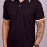 Polo Aramis c/ detalhe Preto G