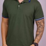 Polo Aramis c/ detalhe Verde G